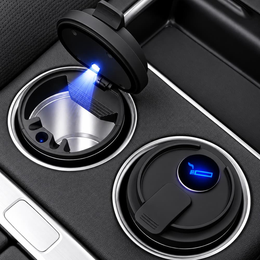 윌스트 차량용 LED 재떨이