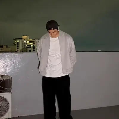 87-STAN009 [리뉴얼] 스탠다드 블루종 스웨이드 자켓