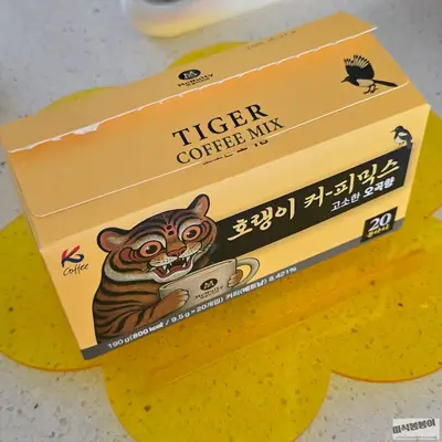 [한국맥널티] 맥널티 호랭이커피 오곡향 커피믹스